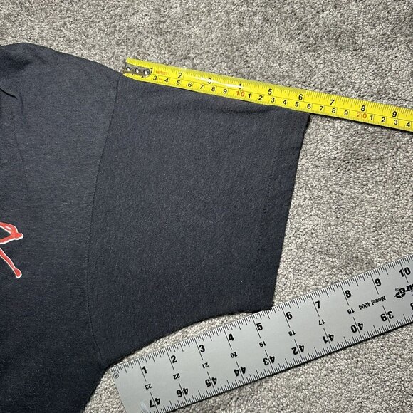 Alice Cooper 1987 T Shirt Size Large Raise Your Fist And Yell Tour Black Tours - Picture 9 of 9